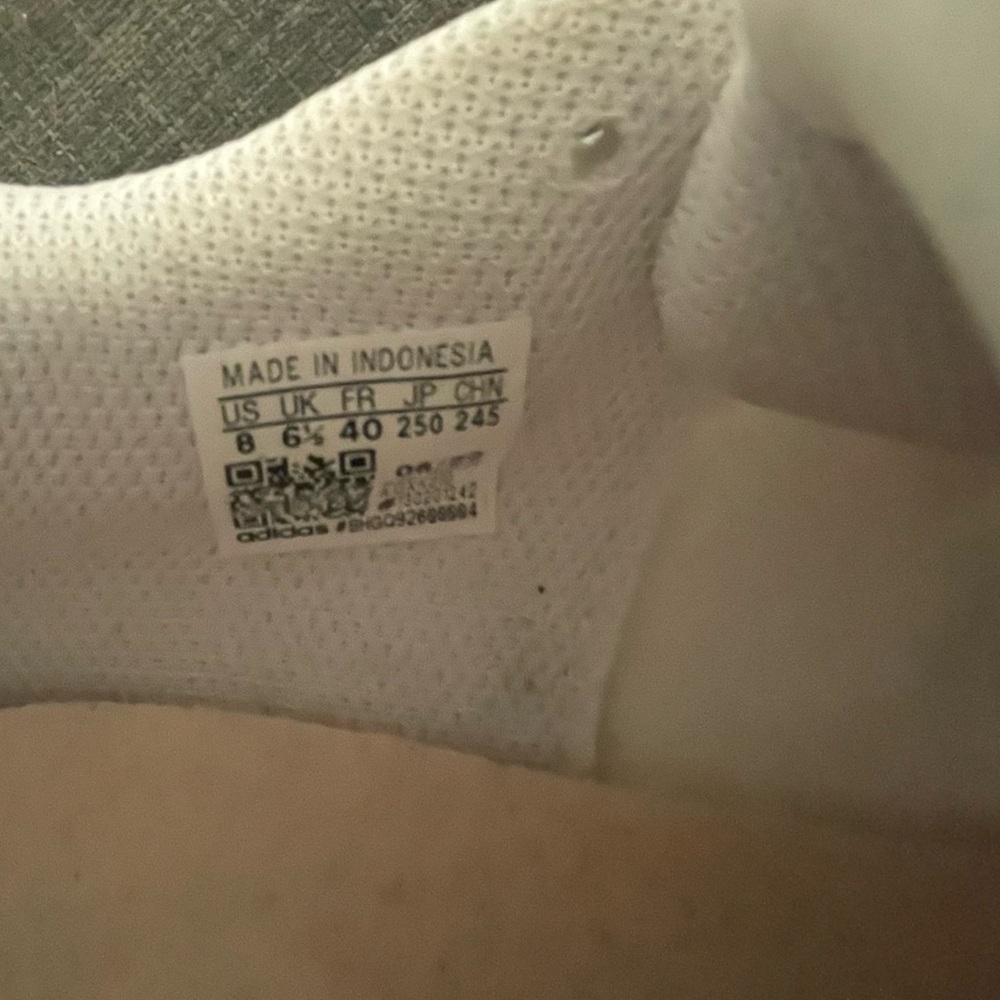 👟🌸Adidas Sneakers Running Training Sports Shoes White/Pink Gym - Picture 10 of 12